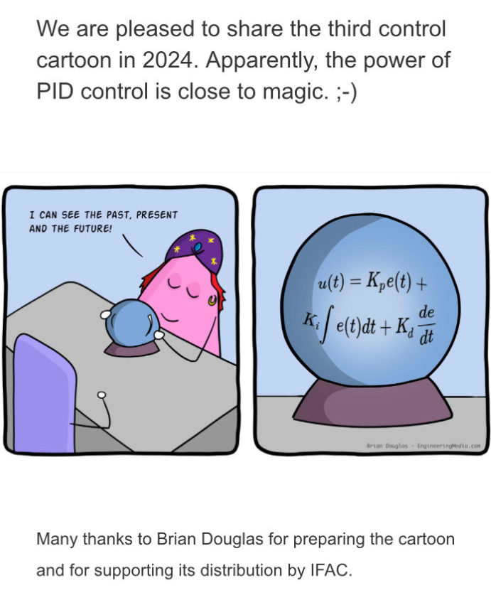 The magic of PID control